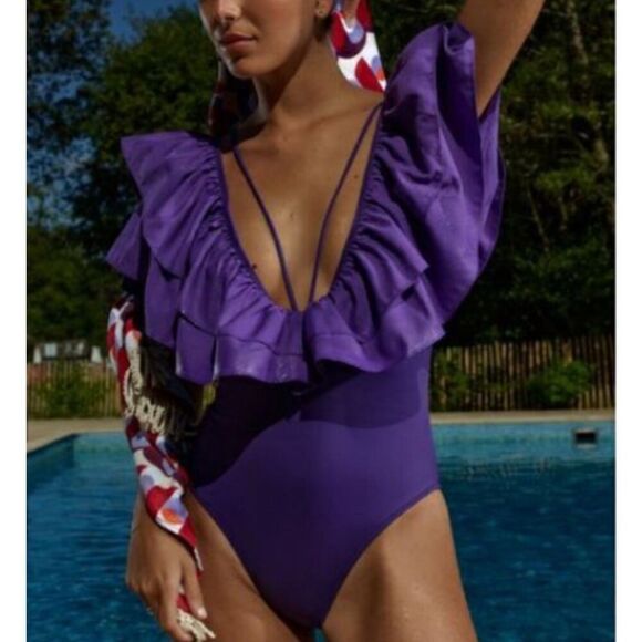 Zara new without tag swimsuit top sz S - Picture 1 of 2